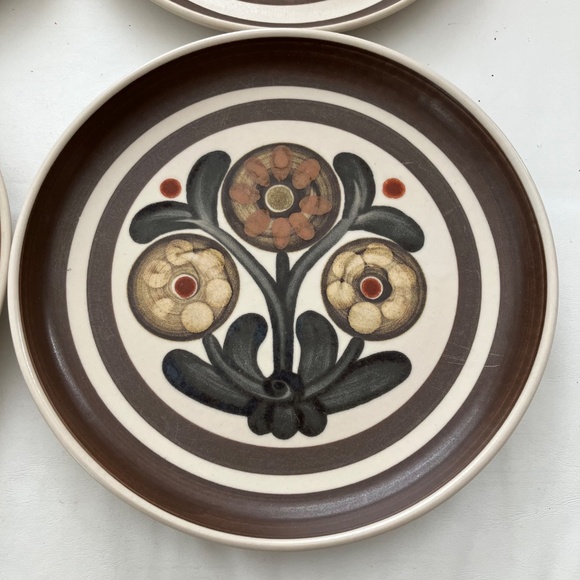 Salad Plate Mayflower by DENBY-LANGLEY Set of 4 - Picture 5 of 8